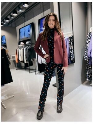 Colourful Rebel Colourful Rebel lips peached flare pants Colourful Rebel Colourful Rebel lips peached flare pants