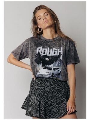Colourful Rebel Colourful Rebel sydney jacquard zebra skort Colourful Rebel Colourful Rebel sydney jacquard zebra skort