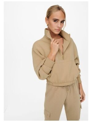 ONLY ONLY onlgwen l/s halfzip swt ONLY ONLY onlgwen l/s halfzip swt