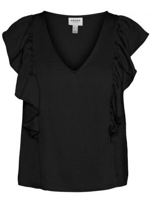 Vero Moda Vero Moda vmprima sl v-neck top vma Vero Moda Vero Moda vmprima sl v-neck top vma