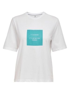 ONLY ONLY onleloise life boxy s/s top box jrs ONLY ONLY onleloise life boxy s/s top box jrs