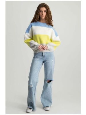 Colourful Rebel Colourful Rebel olivia striped knit Colourful Rebel Colourful Rebel olivia striped knit