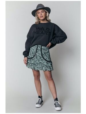 Colourful Rebel Colourful Rebel wild heart towel sweat Colourful Rebel Colourful Rebel wild heart towel sweat