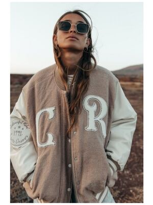 Colourful Rebel Colourful Rebel joa baseball jacket Colourful Rebel Colourful Rebel joa baseball jacket