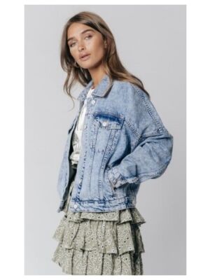 Colourful Rebel Colourful Rebel adele denim jacket Colourful Rebel Colourful Rebel adele denim jacket