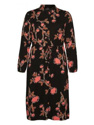 Vero Moda Vero Moda vmpriebe ls midi dress - k curve Vero Moda Vero Moda vmpriebe ls midi dress - k curve