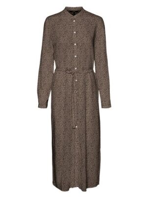 Vero Moda Vero Moda vmeasy ls long shirt dress wvn ga Vero Moda Vero Moda vmeasy ls long shirt dress wvn ga