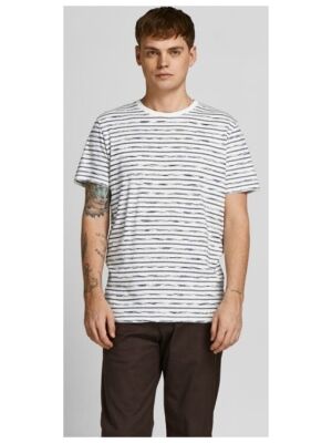 Jack and Jones Jack and Jones jorpop stripe tee ss crew neck Jack and Jones Jack and Jones jorpop stripe tee ss crew neck