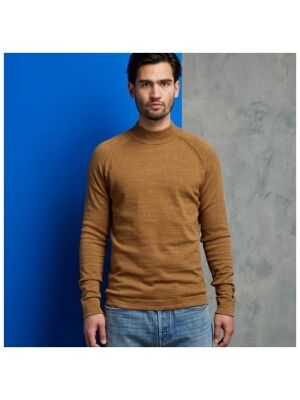 Cast Iron Cast Iron mock neck cotton heather plated Cast Iron Cast Iron mock neck cotton heather plated