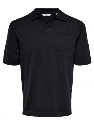 Only and Sons Only and Sons onsace life 12 slub ss polo knit no Only and Sons Only and Sons onsace life 12 slub ss polo knit no