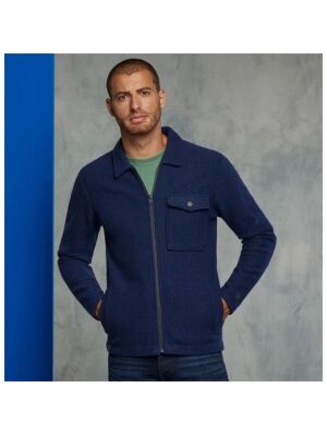Cast Iron Cast Iron zip jacket boiled wool Cast Iron Cast Iron zip jacket boiled wool