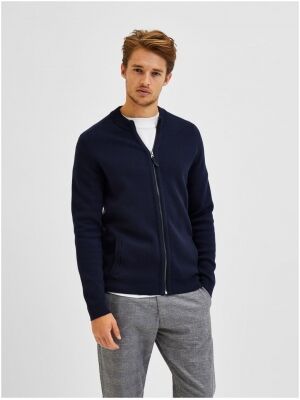 Selected Homme Selected Homme slhdaniel ls zip knit cardigan w Selected Homme Selected Homme slhdaniel ls zip knit cardigan w