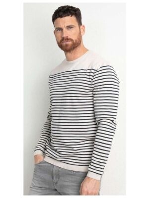 Petrol Petrol men knitwear round neck basic Petrol Petrol men knitwear round neck basic
