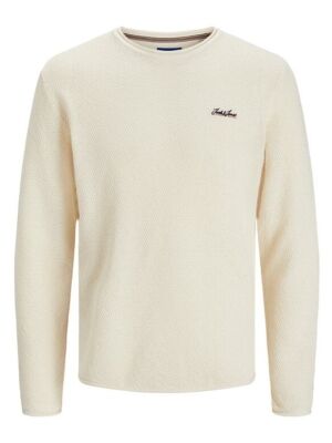 Jack and Jones Jack and Jones jorpaul tons knit crew neck detail Jack and Jones Jack and Jones jorpaul tons knit crew neck detail