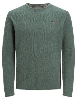 Jack and Jones Jack and Jones jorpaul tons knit crew neck detail Jack and Jones Jack and Jones jorpaul tons knit crew neck detail