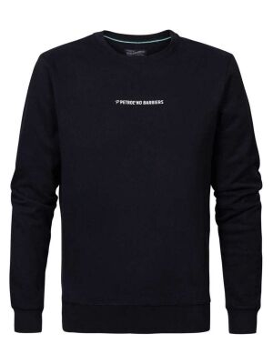 Petrol Petrol men sweater round neck Petrol Petrol men sweater round neck